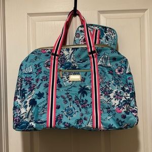 Lilly Pulitzer Florida Travel & Cosmetic Bag